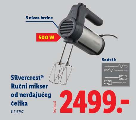 SILVERCREST Ručni mikser