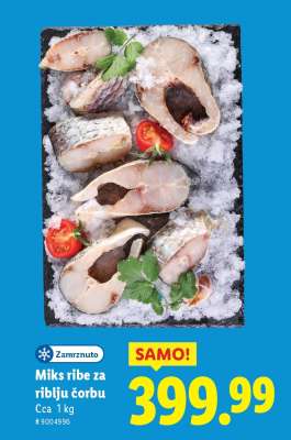 Miks ribe za riblju čorbu