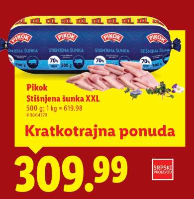 Pikok Stišnjena šunka XXL