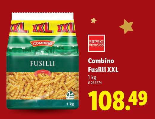 Combino Fusilli XXL