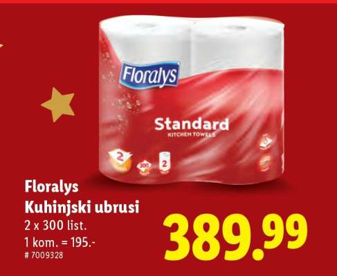 Floralys Kuhinjski ubrusi