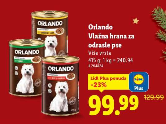 Orlando Vlažna hrana za odrasle pse