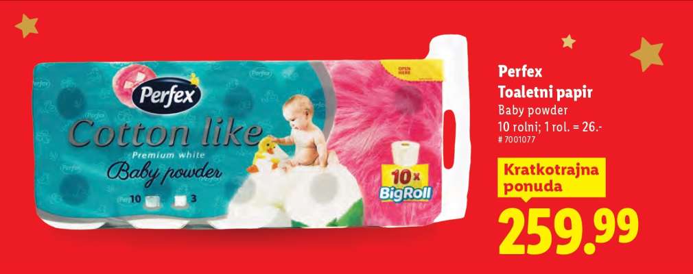 PERFEX TOALETNI PAPIR