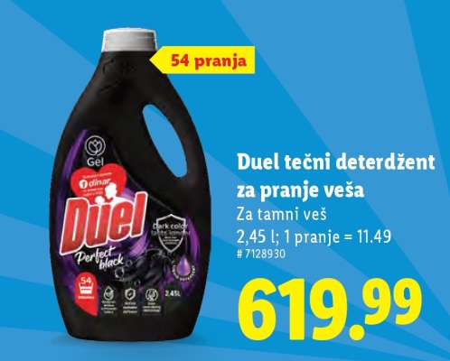 Duel Tečni deterdžent za pranje veša