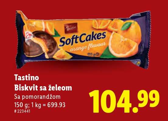 Tastino Biskvit sa želeom