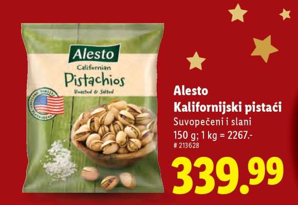 Alesto Kalifornijski pistaći