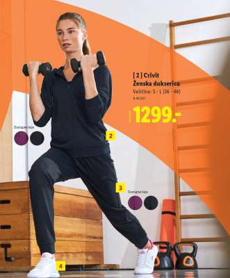 Crivit Ženska dukserica