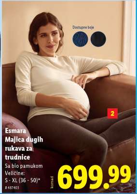 Esmara Majica dugih rukava za trudnice