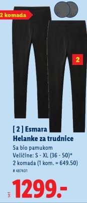 Esmara Helanke za trudnice