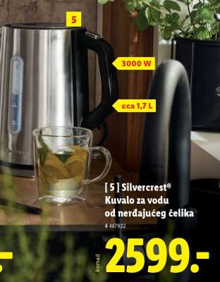 SILVERCREST Kuvalo za vodu