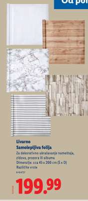 Livarno Samolepljiva folija