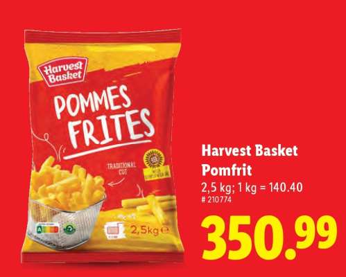 Harvest Basket Pomfrit