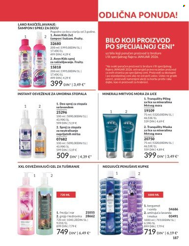 Avon katalog - 29.12.2025 - 31.01.2026. Stranica 187