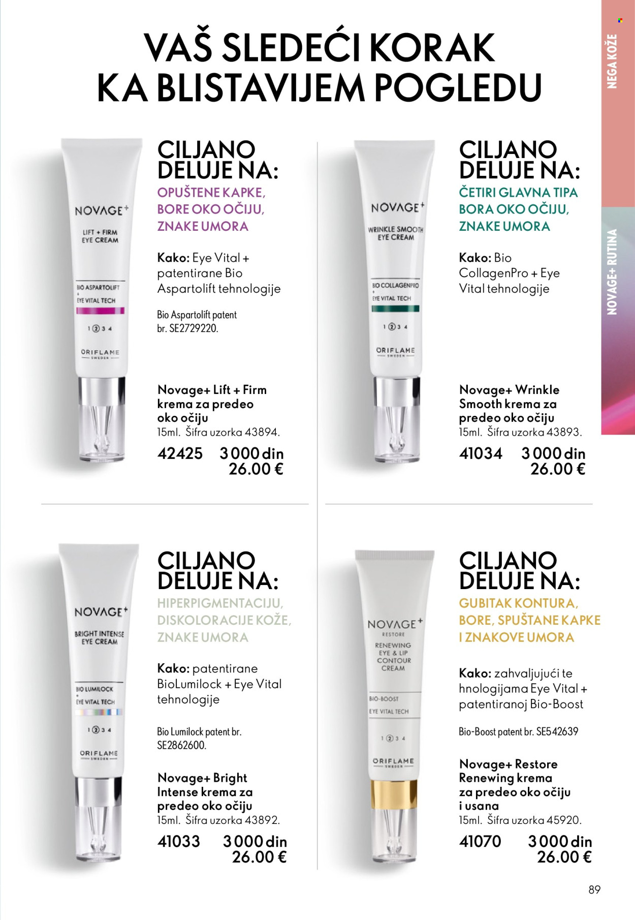 Oriflame katalog - 31.12.2025 - 27.01.2026. Stranica 89