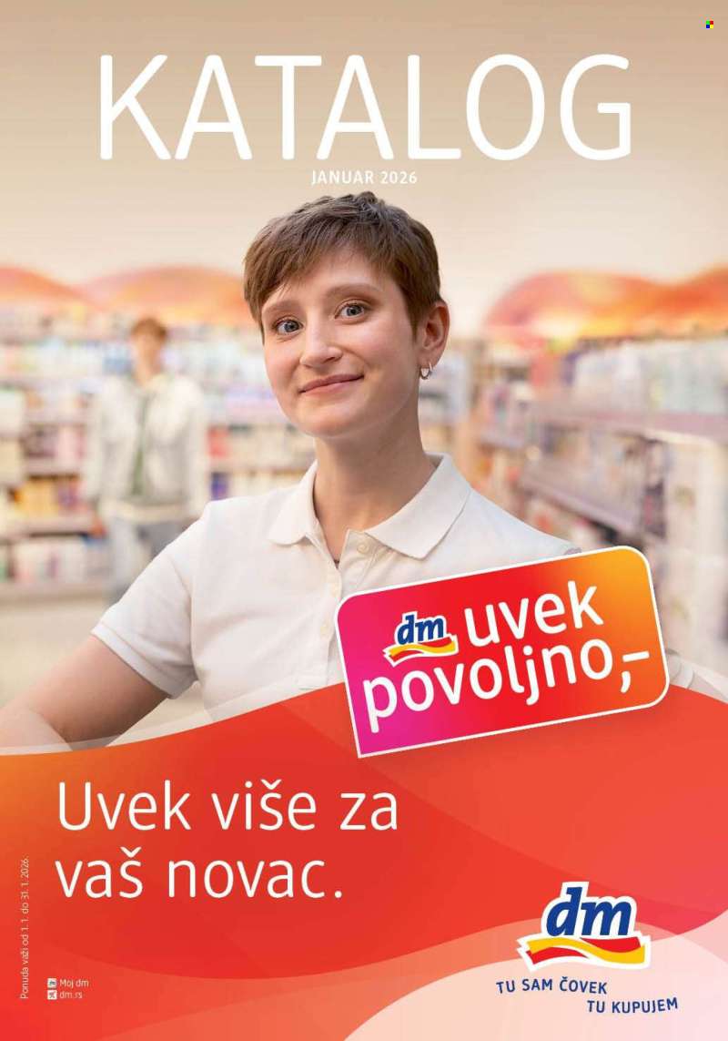 dm drogerie katalog - 01.01.2026 - 31.01.2026.