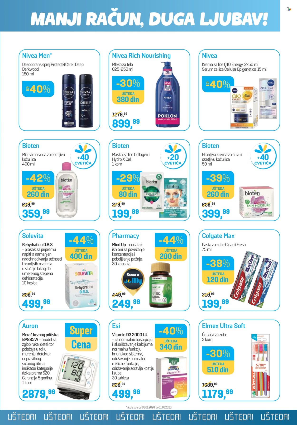 Lilly Drogerie katalog - 01.01.2026 - 31.01.2026. Stranica 3