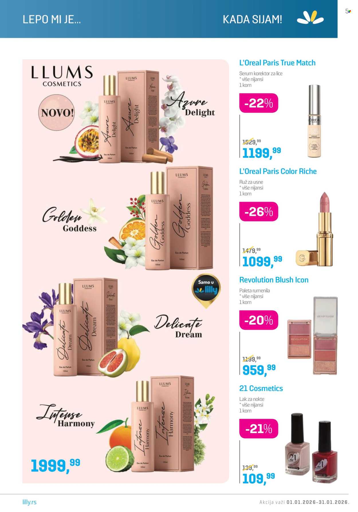Lilly Drogerie katalog - 01.01.2026 - 31.01.2026. Stranica 5