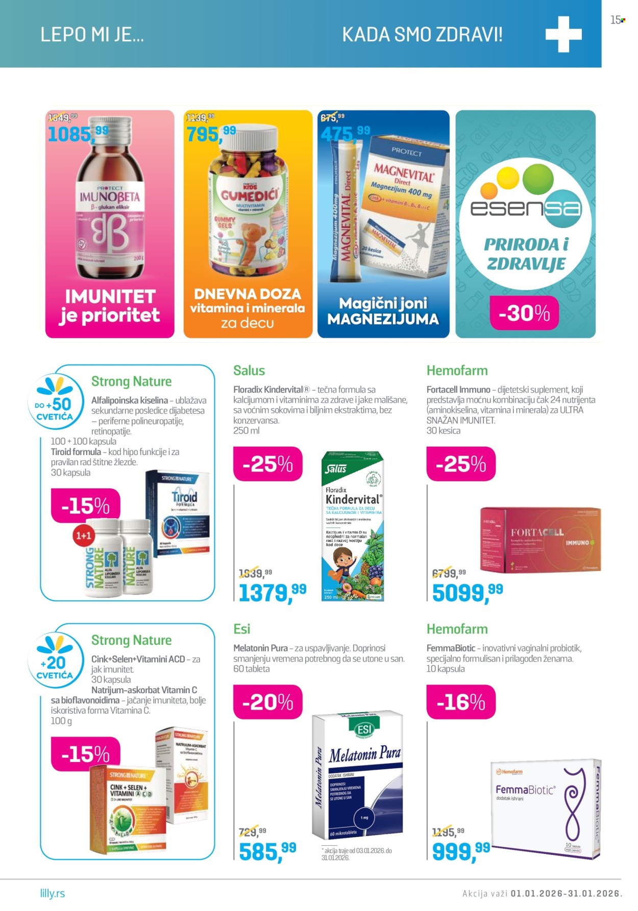 Lilly Drogerie katalog - 01.01.2026 - 31.01.2026. Stranica 15