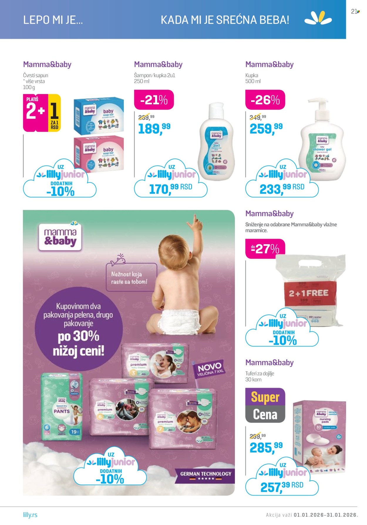 Lilly Drogerie katalog - 01.01.2026 - 31.01.2026. Stranica 21