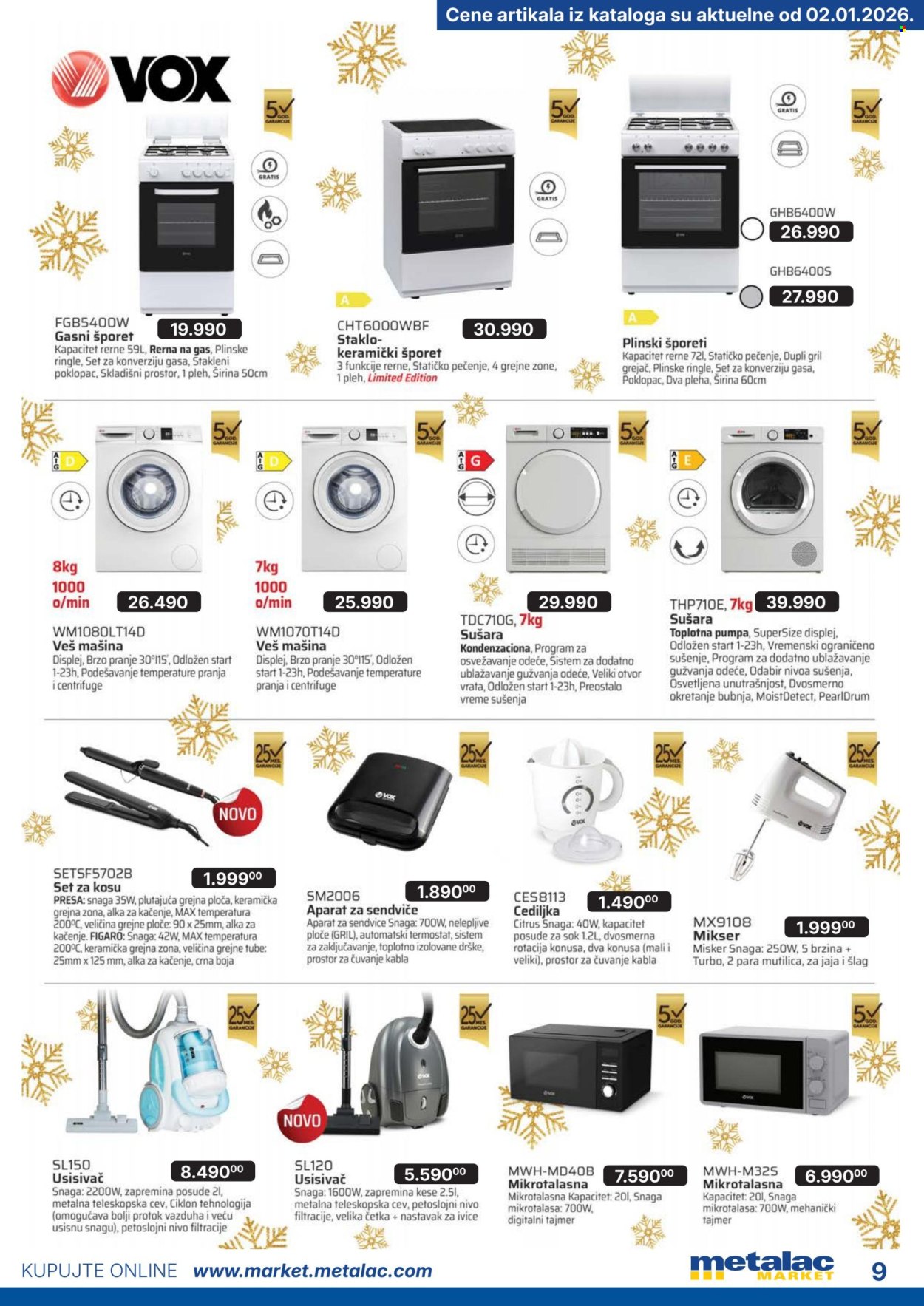 Metalac Market katalog - 01.01.2026 - 31.01.2026. Stranica 9