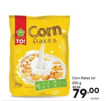 Corn flakes to!