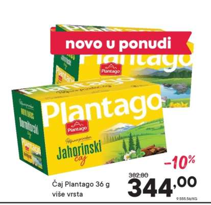 Čaj Plantago 36 g