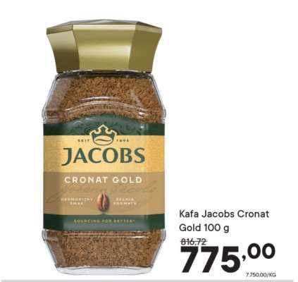 Kafa Jacobs Cronat gold 100 g