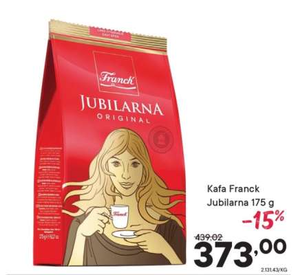 Kafa Franck jubilarnа 175 g
