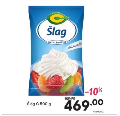 Šlag C 500 g