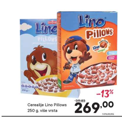 Cerealije Lino pillows