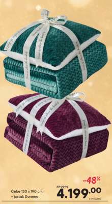 Čebe 130 x 190 cm + jastuk Dormeo