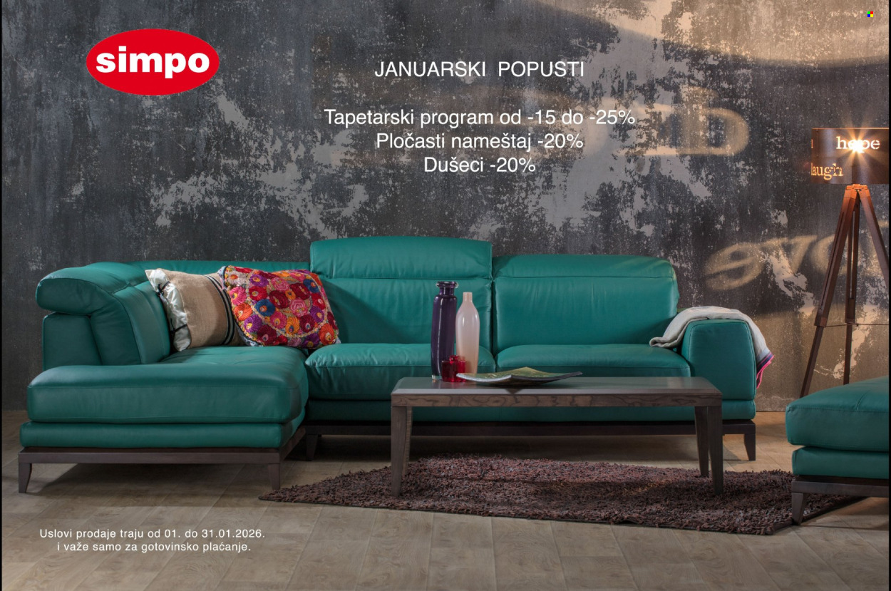 Simpo katalog - 01.01.2026 - 31.01.2026. Stranica 1
