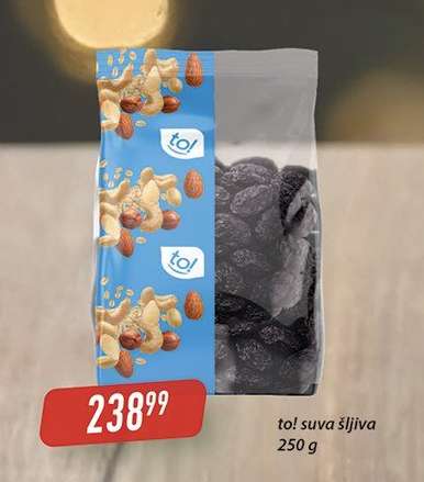 to! suva šljiva 250 g