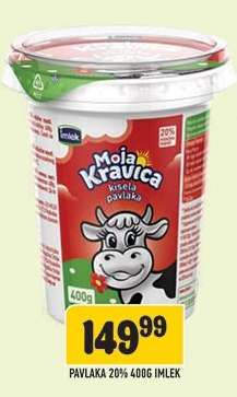 Pavlaka 20% 400g Imlek