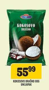 Kokosovo brašno 80g