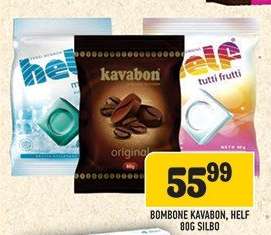Bombone Kavabon, Helf 80g Silbo