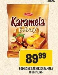 Bombone Lešnik Karamela