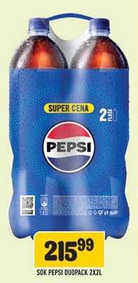 Sok Pepsi Duopack 2x2L