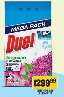 Deterdžent Duel Jorgovan 9kg