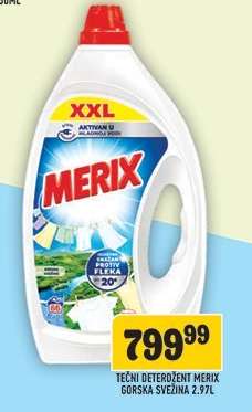 TEČNI DETERDŽENT MERIX GORSKA SVEŽINA 2.97L