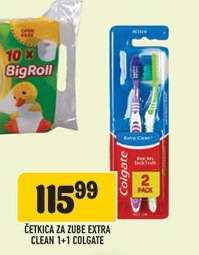 Četkica za zube Extra Clean 1+1 Colgate