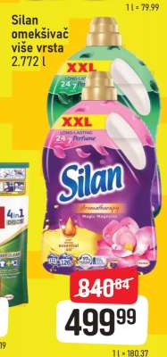 Silan omekšivač, više vrsta