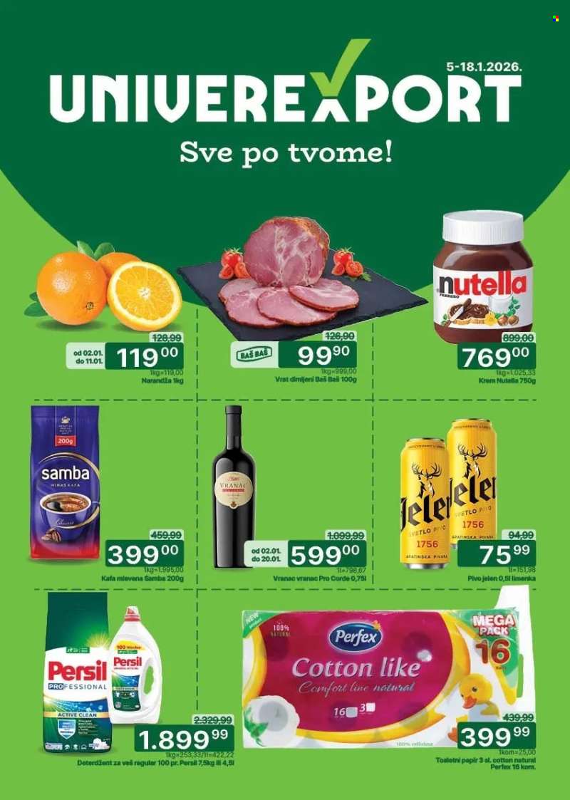 Univerexport katalog - 05.01.2026 - 18.01.2026.
