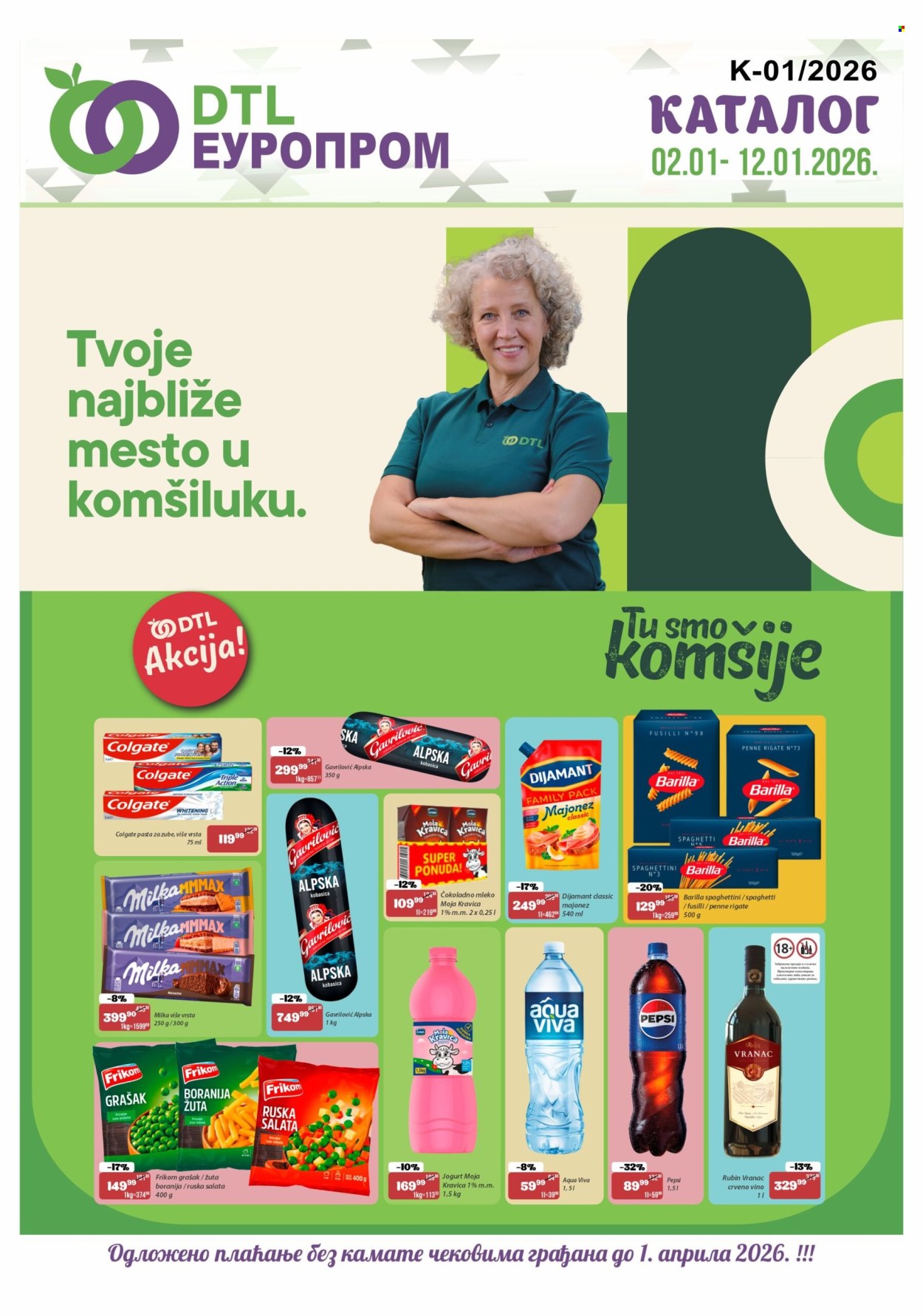 Europrom katalog - 02.01.2026 - 12.01.2026. Stranica 1