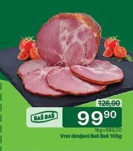 Vrat dimljeni Baš Baš 100g