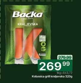 Kobasica grill Kraljevska 320g