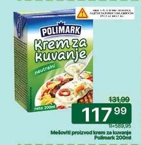 Mešoviti proizvod krem za kuvanje
