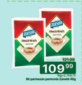 Sir parmezan parmona Zanetti 40g