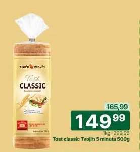 Tost classic Tvojih 5 minuta 500g