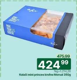 Kolači mini princes krofne Morsal 350g